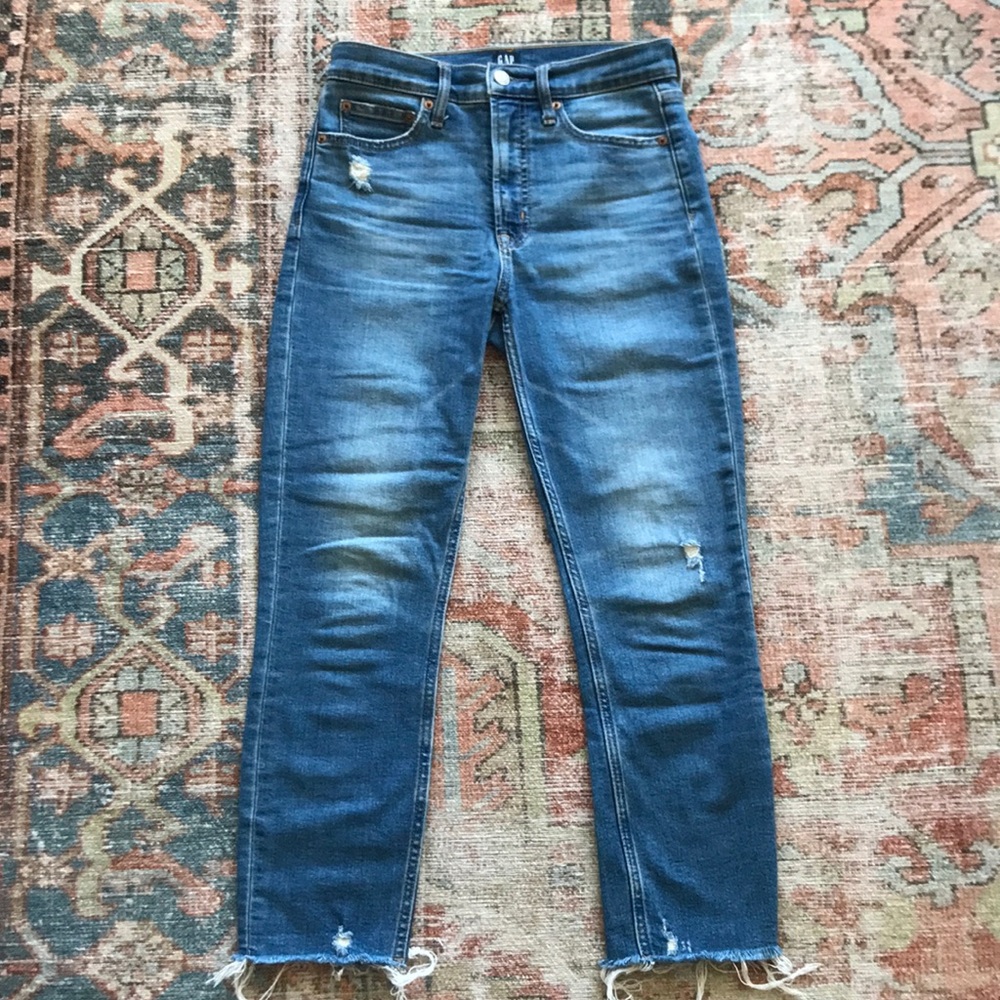 Gap Jeans - Cigarette style. Size 0/25 Petite